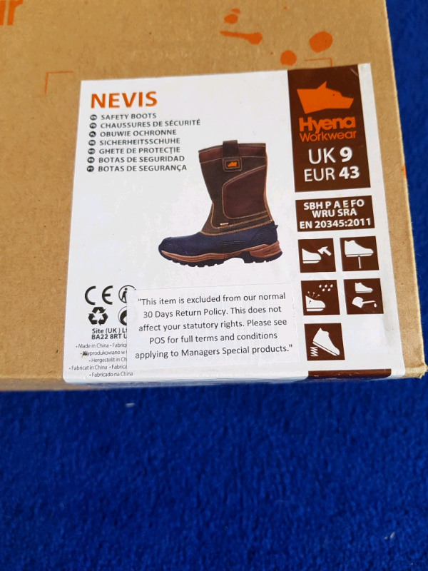 hyena workwear boots